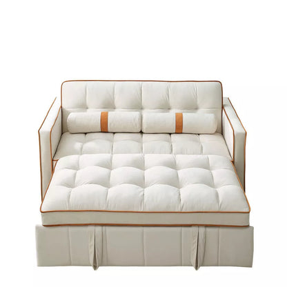 Pull Out Sleep Sofa Bed 2 Seater Loveseats Sofa Couch for Office Living Room US
